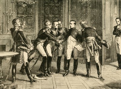 Abdicazione di Napoleone Bonaparte, 1815, 1890 da Unbekannt