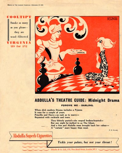 Guida del Teatro di Abdulla: Dramma di Mezzanotte - Perdonami - Tesoro, 1939 da Unbekannt