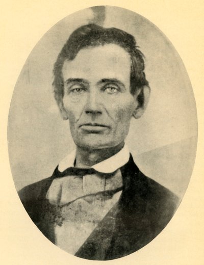 Abraham Lincoln, 1858 da Unbekannt