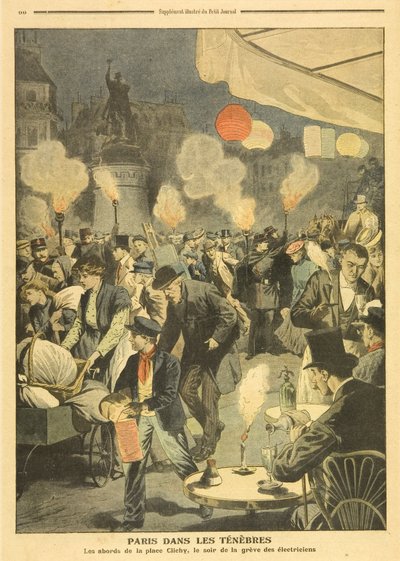 Assenzio alla luce delle candele da Unbekannt