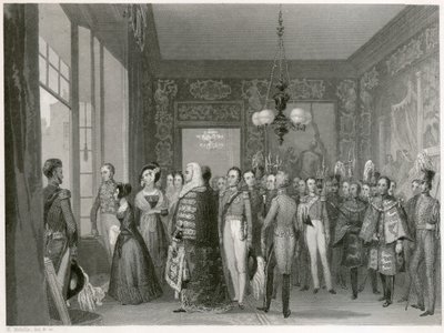 Ascesa della Regina Vittoria, Palazzo di St James, Westminster, Londra, 1837 da Unbekannt