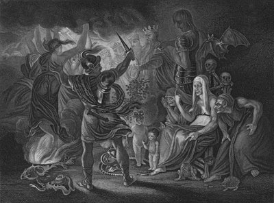 Atto IV Scena i da Macbeth, XIX secolo da Unbekannt