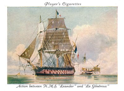 Azione tra H.M.S. Leander e Le Genereux, 1936 da Unbekannt