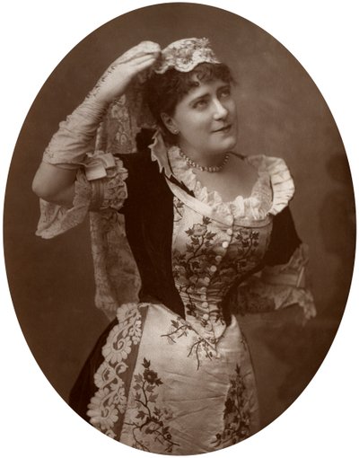 Ada Cavendish, attrice britannica, 1882 da Unbekannt