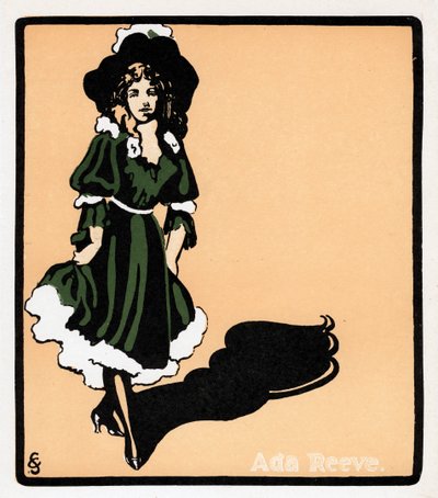 Ada Reeve 1874-1966, attrice inglese, fine XIX secolo da Unbekannt