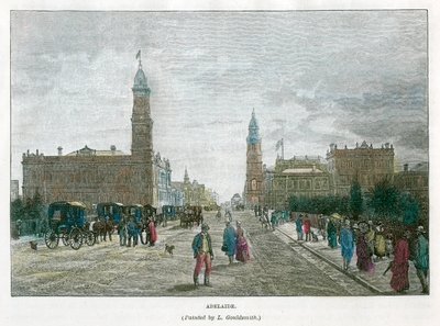 Adelaide, Australia Meridionale, Australia, c1890 da Unbekannt