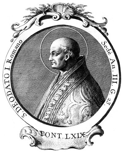 Adeodato I, Papa della Chiesa Cattolica da Unbekannt