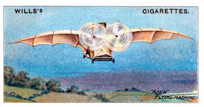 Uccello volante di Aders Eole Aole da Unbekannt