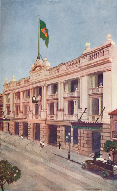 Uffici amministrativi della Rio Tramway, Light and Power Company, 1914 da Unbekannt