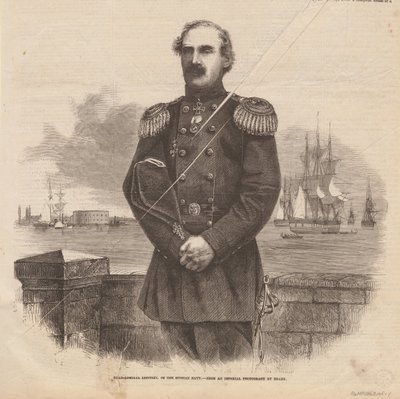 Ammiraglio Stepan Stepanovich Lesovsky 1816-1866, 1863 da Unbekannt