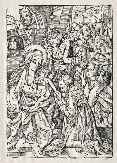 Adorazione dei Magi, c. 1500 da Unbekannt