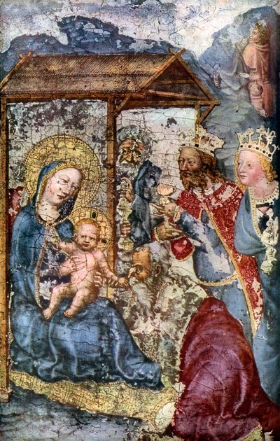 Adorazione dei Tre Re, c1360 1955 da Unbekannt