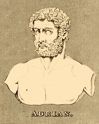 Adriano, 76-138 d.C., 1830 da Unbekannt
