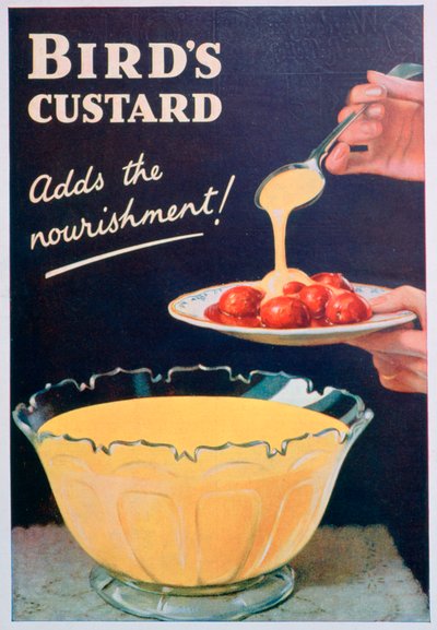 Pubblicità per Birds Custard, 1935 da Unbekannt