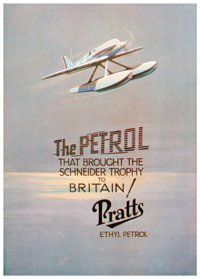 Pubblicità per Pratts Ethyl Petrol, c. 1928 da Unbekannt
