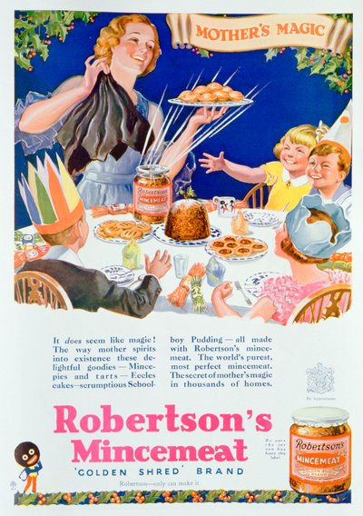 Pubblicità per il mincemeat di Robertson, 1933 da Unbekannt