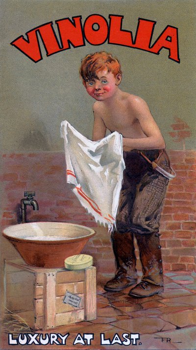 Pubblicità per il sapone Vinolia, c1900 da Unbekannt