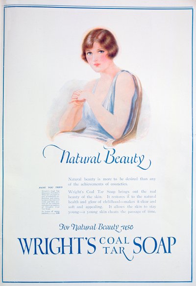 Pubblicità per Wrights Coal Tar Soap, 1925 da Unbekannt