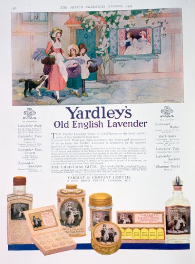 Pubblicità per la gamma Yardleys Old English Lavender da Unbekannt