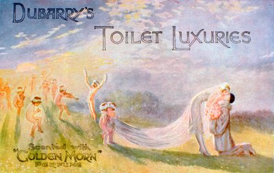 Pubblicità per i lussi da toilette di Dubarry, profumati con Golden Morn, 1922 da Unbekannt