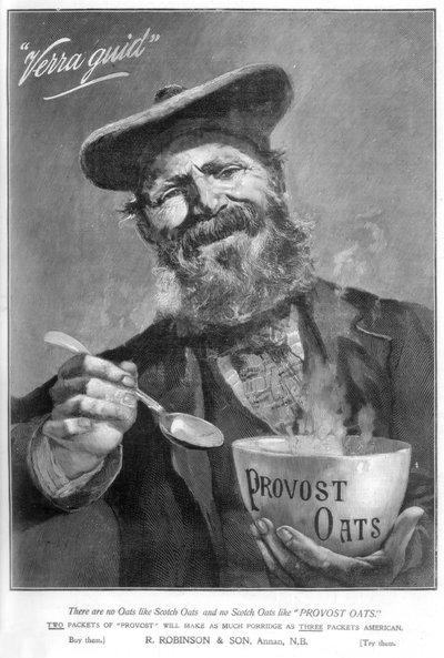 Pubblicità per Provost Oats, 1901 da Unbekannt