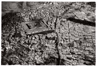 Vista aerea del Cairo Vecchio, Egitto, da uno Zeppelin da Unbekannt