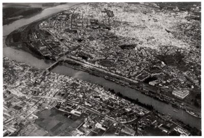 Vista aerea di Siviglia, Spagna, da un dirigibile, 1929-1933 da Unbekannt