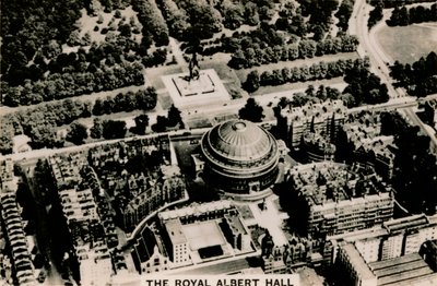 Vista aerea della Royal Albert Hall, 1939 da Unbekannt