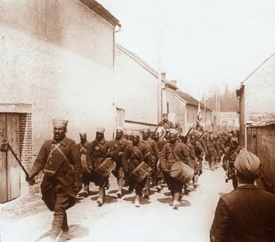 Truppe africane, c1914-c1918 da Unbekannt