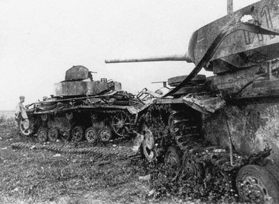 Dopo la battaglia di Prokhorovka da Unbekannt