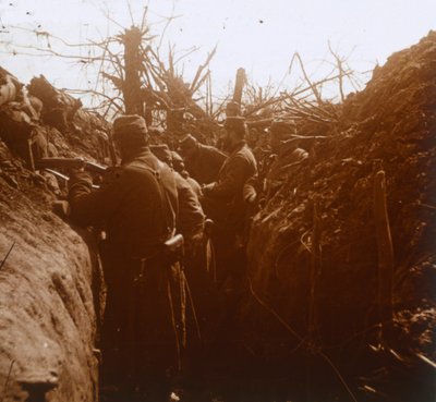 Dopo la battaglia della Marna, Francia settentrionale, c1914-c1918 da Unbekannt