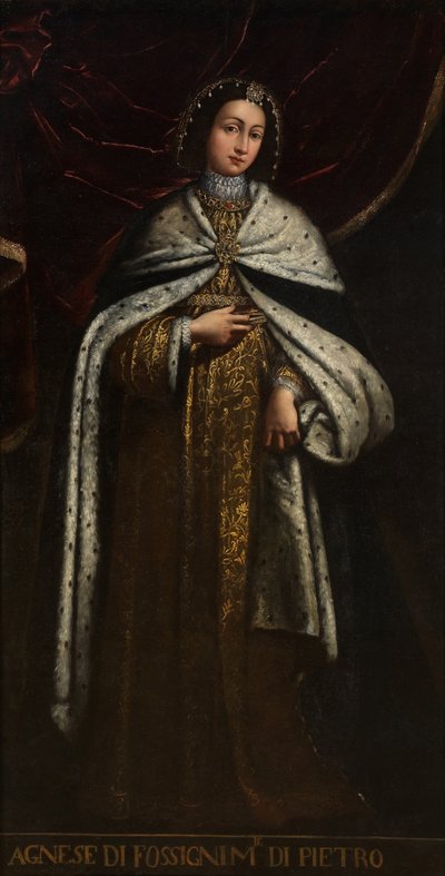 Agnese di Faucigny, moglie di Pietro II, Conte di Savoia da Unbekannt