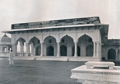 Agra. Il Dewan-i-Khas o Sala delle Udienze Pubbliche da Unbekannt