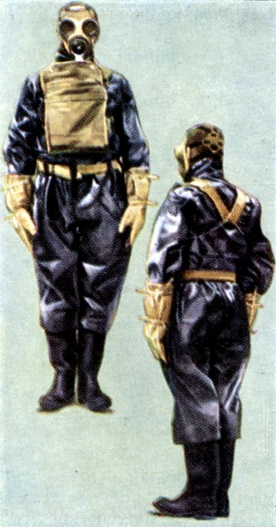 Precauzioni contro i raid aerei, carta da sigarette, britannica, 1938 da Unbekannt