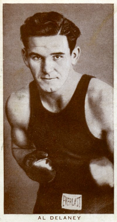 Al Delaney, pugile canadese, 1938 da Unbekannt