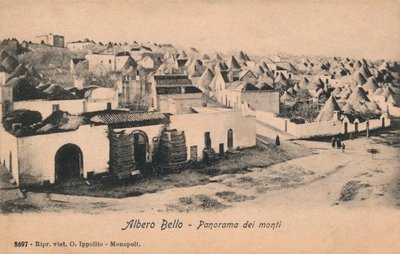 Albero Bello - Panorama dei Monti, c1910 da Unbekannt