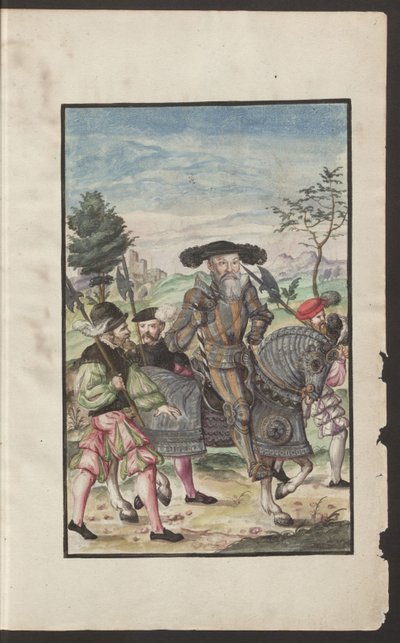 Alberto, Duca di Prussia Da: Kriegsordnung, 1555 da Unbekannt