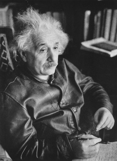 Albert Einstein, matematico e fisico tedesco-svizzero-americano da Unbekannt