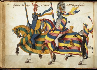 Album di tornei e parate a Norimberga, fine XVI-metà XVII secolo da Unbekannt