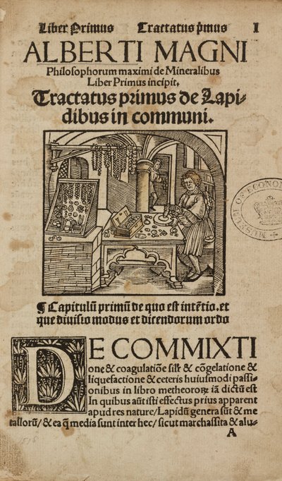 Alchimia e chimica antica, pagina del titolo di un