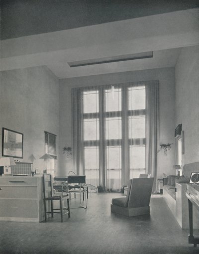 Alexander B. Trowbridge - Interno del cottage estivo costruito per il signor L. Corrin Strong, 1933 da Unbekannt
