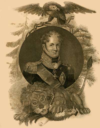 Alessandro Imperatore di Russia, 1777-1825, 1816 da Unbekannt