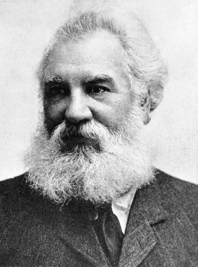 Alexander Graham Bell, inventore americano di origine scozzese, 1907 da Unbekannt