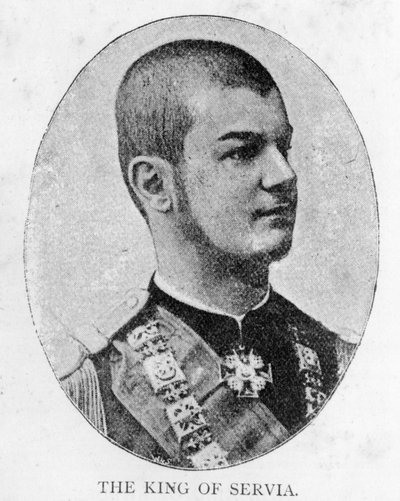 Alessandro I, Re di Serbia da Unbekannt