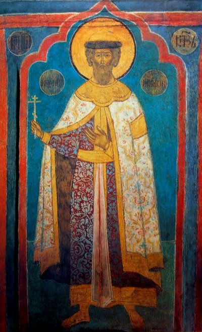 Alexander Nevsky, Duca di Novgorod, Gran Duca di Vladimir, 1666 da Unbekannt