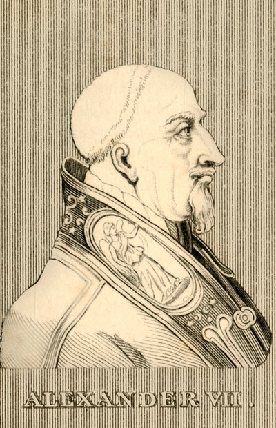 Alessandro VII, 1599-1667 da Unbekannt