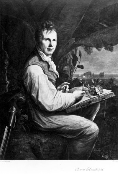 Alexander von Humboldt, naturalista ed esploratore tedesco, c. 1806 da Unbekannt