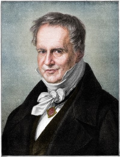 Alexander von Humboldt, naturalista ed esploratore prussiano, 1900 da Unbekannt