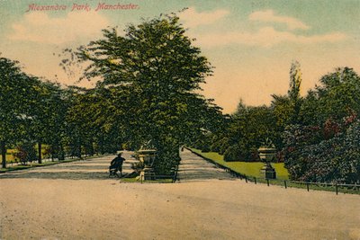 Parco Alexandra, Manchester, c1905 da Unbekannt