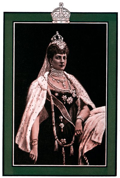 Alexandra di Danimarca 1844-1925, Regina Consorte di Re Edoardo VII, 1902-1903 da Unbekannt